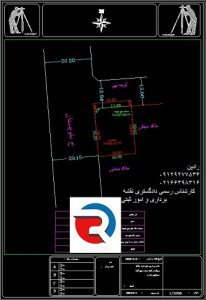 نقشه utm دوخطی برای شهرداری منطقه 2 تهران