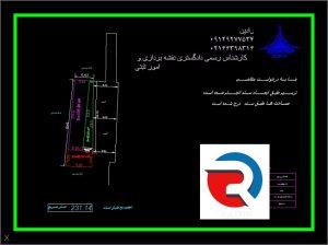 نقشه دوخطی برای شهرداری منطقه 1 و 2 تهران